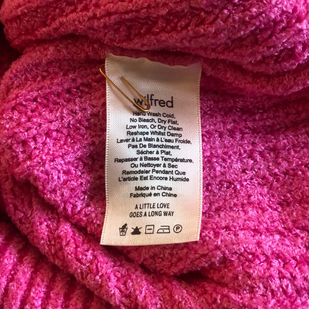 Wilfred Pink Crew Neck Sweater - Picture 4 of 4